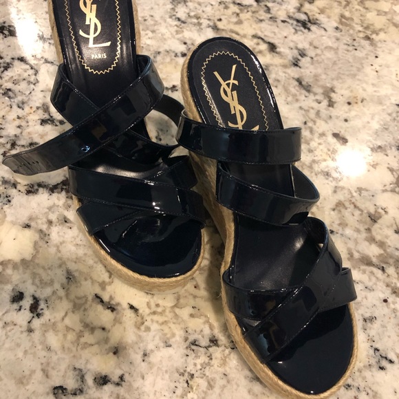 YSL Wedges - Picture 2 of 8